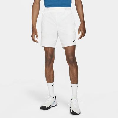 Nike Mens Advantage Tennis Shorts - White - main image