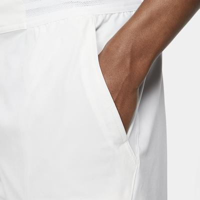 Nike Mens Advantage Tennis Shorts - White - main image