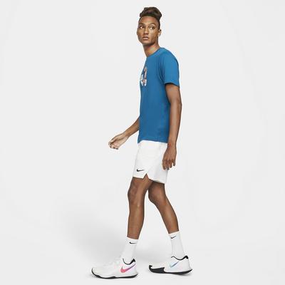 Nike Mens Advantage Tennis Shorts - White - main image
