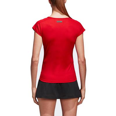 Adidas Womens Barricade Tee - Red - main image