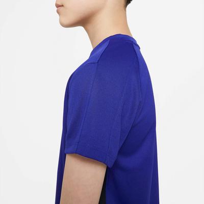 Nike Boys Dri-FIT Victory Short-Sleeve Tennis Top - Concord Blue - main image