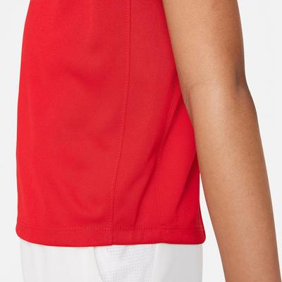 Nike Boys Dri-FIT Victory Short-Sleeve Tennis Top - University Red