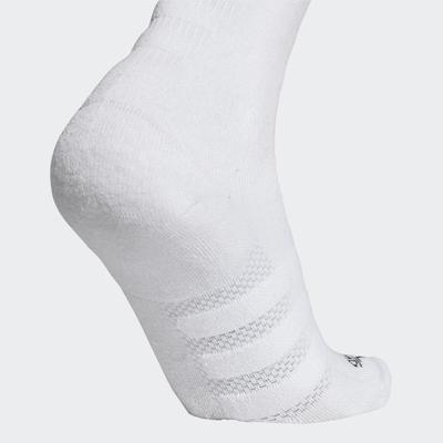 Adidas Alphaskin Maximum Cushioning Crew Socks (1 Pair) - White - main image