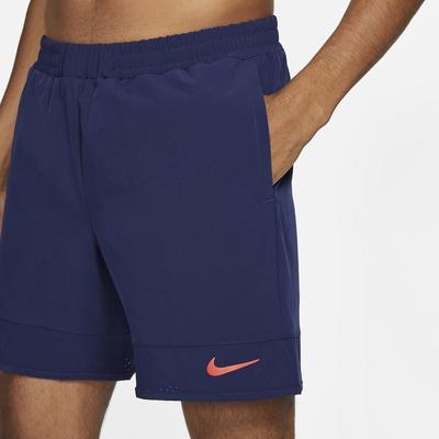 Nike Mens Dri-FIT Rafa ADV Shorts - Obsidian/Red - main image
