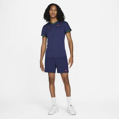 Nike Mens Dri-FIT Rafa ADV Shorts - Obsidian/Red