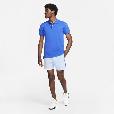 Nike Mens Dri-FIT Rafa ADV Shorts - Aluminium/Hyper Royal - main image