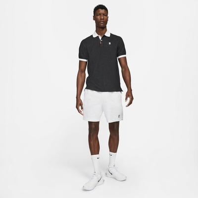Nike Mens Slam Polo - Black/White - main image