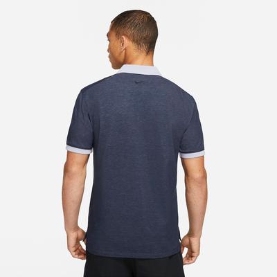 Nike Mens Slam Polo - Obsidian/Indigo Haze - main image