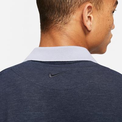 Nike Mens Slam Polo - Obsidian/Indigo Haze - main image