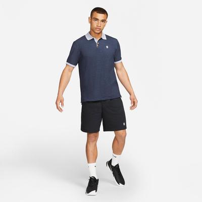 Nike Mens Slam Polo - Obsidian/Indigo Haze - main image