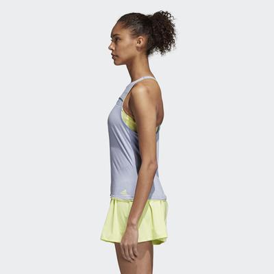 Adidas Womens Melbourne Tank Top - Chalk Blue/Semi Frozen Yellow - main image