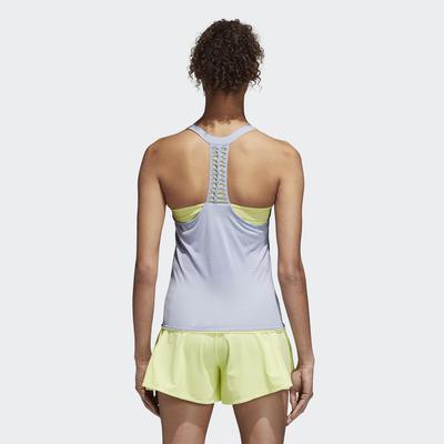 Adidas Womens Melbourne Tank Top - Chalk Blue/Semi Frozen Yellow - main image