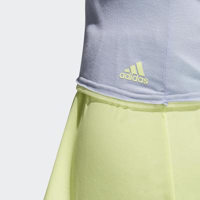 Adidas Womens Melbourne Tank Top - Chalk Blue/Semi Frozen Yellow - main image