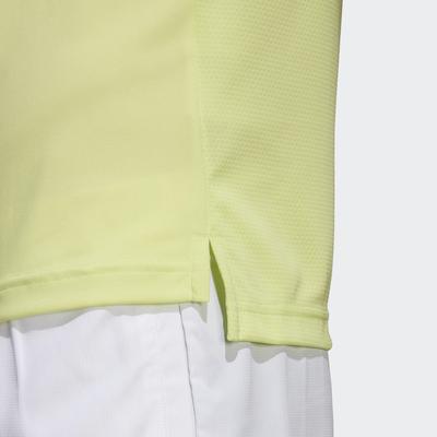 Adidas Mens 3-Stripes Club Tee - Semi Frozen Yellow - main image