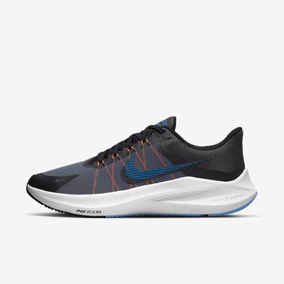 Nike Mens Air Zoom Winflo 8 Running Shoes - Dark Blue/Grey - main image