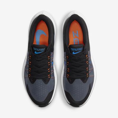Nike Mens Air Zoom Winflo 8 Running Shoes - Dark Blue/Grey - main image