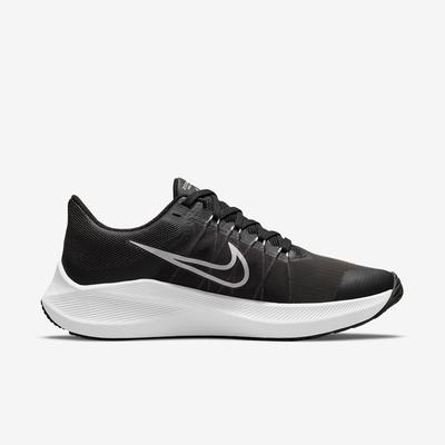 Nike Womens Winflo 8 Running Shoes - Black/White - main image