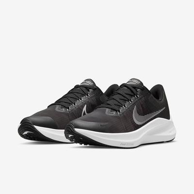 Nike Womens Winflo 8 Running Shoes - Black/White - main image