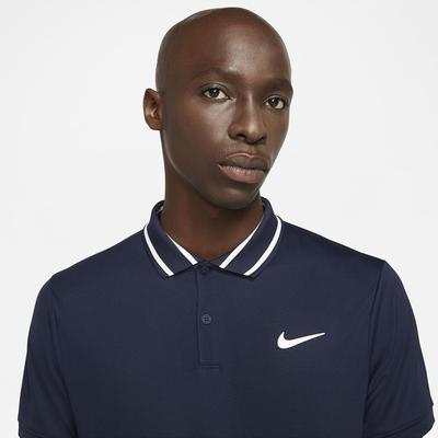 Nike Mens Dri-FIT Tennis Polo - Obsidian - main image