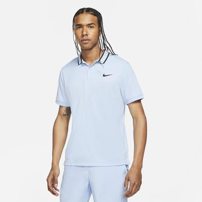 Nike Mens Dri-FIT Tennis Polo - Light Blue