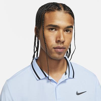 Nike Mens Dri-FIT Tennis Polo - Light Blue - main image