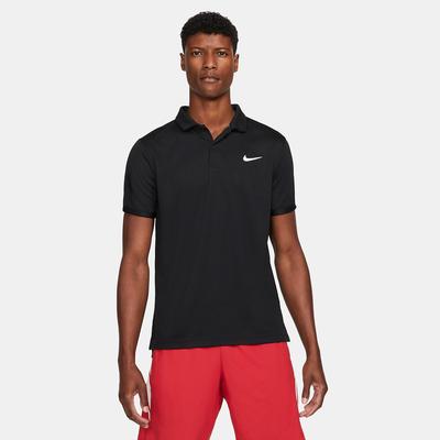 Nike Mens Victory Tennis Polo - Black