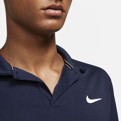 Nike Mens Victory Tennis Polo - Obsidian - main image