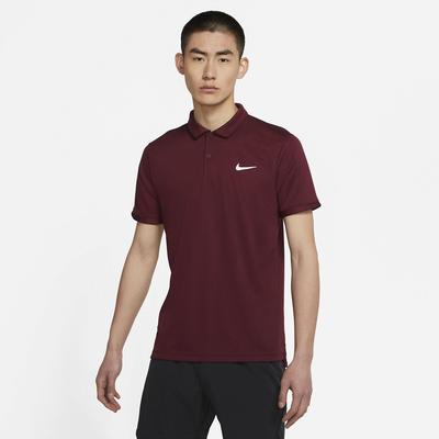 Nike Mens Victory Tennis Polo - Dark Beetroot - main image