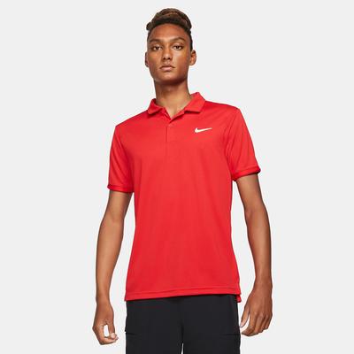 Nike Mens Victory Tennis Polo - Gym Red - main image