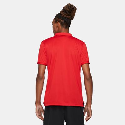 Nike Mens Victory Tennis Polo - Gym Red - main image