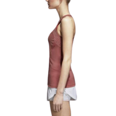 Adidas Womens Stella McCartney Q3 Tank - Coffee - main image