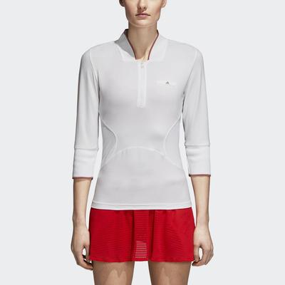 Adidas Womens SMC Long Sleeve Top - White - main image