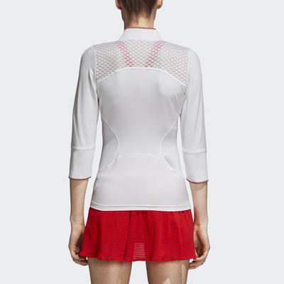 Adidas Womens SMC Long Sleeve Top - White - main image