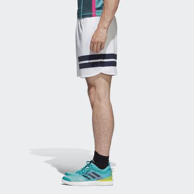 Adidas Mens Rule #9 Seasonal Shorts - White - main image