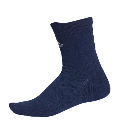 Adidas Alphaskin Maximum Cushioning Crew Socks (1 Pair) - Navy - main image