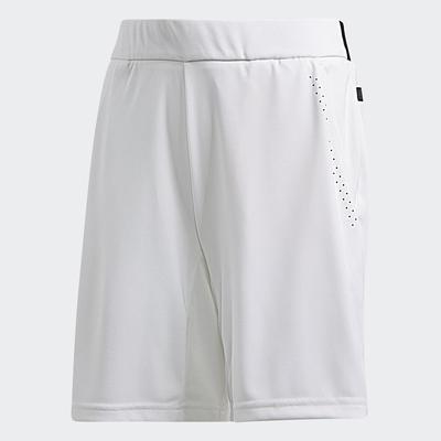 Adidas Boys Barricade Tennis Shorts - White - main image