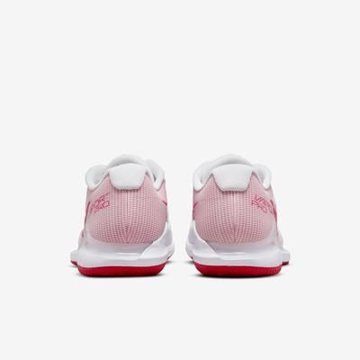 Nike Mens Air Zoom Vapor Pro Clay Tennis Shoes - White/University Red - main image