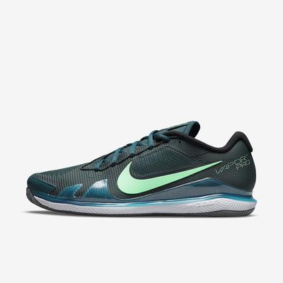 Nike Mens Air Zoom Vapor Pro Clay Tennis Shoes - Dark Teal Green - main image