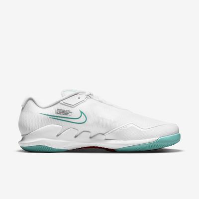 Nike Mens Air Zoom Vapor Pro Tennis Shoes - White/Habanero - main image
