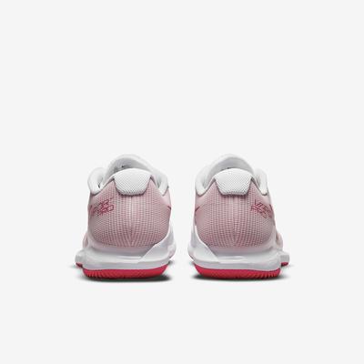 Nike Mens Air Zoom Vapor Pro Tennis Shoes - White/University Red - main image
