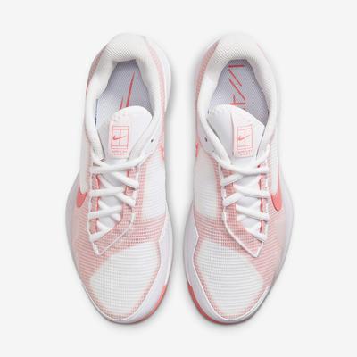 Nike Womens Air Zoom Vapor Pro Clay Tennis Shoes - White - main image