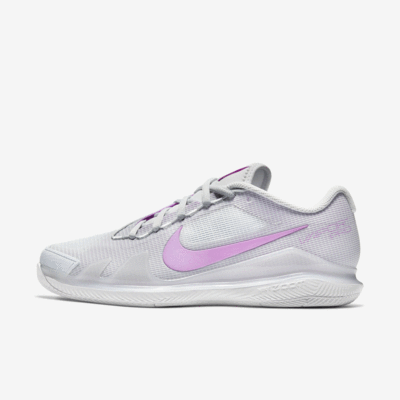 Nike Womens Air Zoom Vapor Pro Tennis Shoes - Photon Dust/Fuchsia Glow - main image