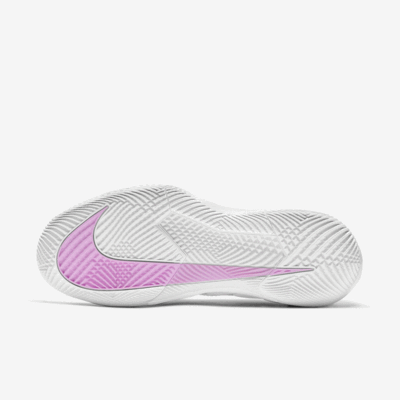 Nike Womens Air Zoom Vapor Pro Tennis Shoes - Photon Dust/Fuchsia Glow - main image