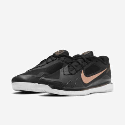 Nike Womens Air Zoom Vapor Pro Tennis Shoes - Black - main image