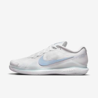 Nike Womens Air Zoom Vapor Pro Tennis Shoes - White/Aluminium - main image