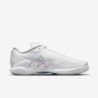 Nike Womens Air Zoom Vapor Pro Tennis Shoes - White/Aluminium - main image