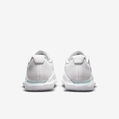 Nike Womens Air Zoom Vapor Pro Tennis Shoes - White/Aluminium - main image