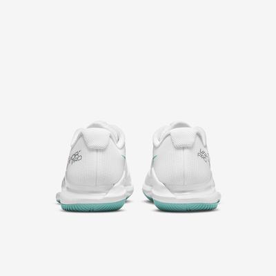 Nike Womens Air Zoom Vapor Pro Tennis Shoes - White/Washed Teal - main image