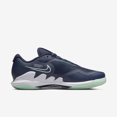 Nike Womens Air Zoom Vapor Pro Tennis Shoes - Obsidian/Mint Foam - main image