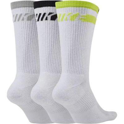 Nike Everyday Plus Cushioned Training Socks (3 Pairs) - White/Yellow/Black - main image